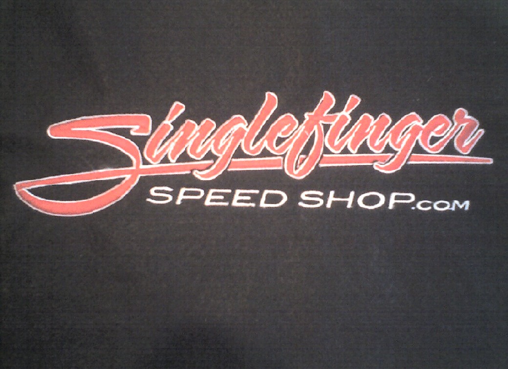 Singlefinger Speed Shop Car Club Jacket